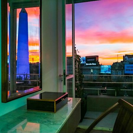 Апартаменты Penthouse Frente Al Obelisco Con Terraza Буэнос-Айрес Экстерьер фото