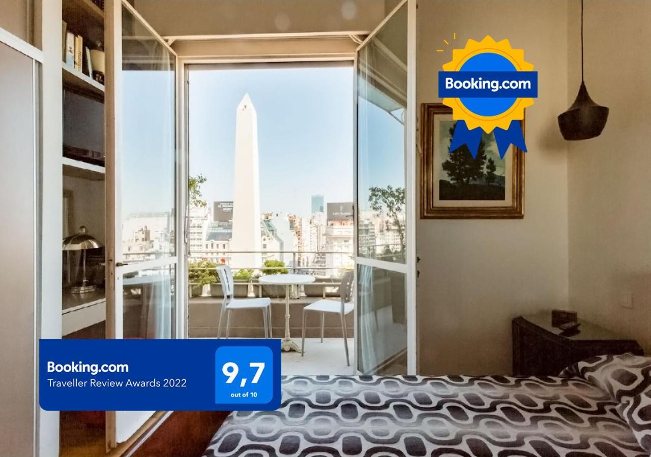 Апартаменты Penthouse Frente Al Obelisco Con Terraza Буэнос-Айрес Экстерьер фото