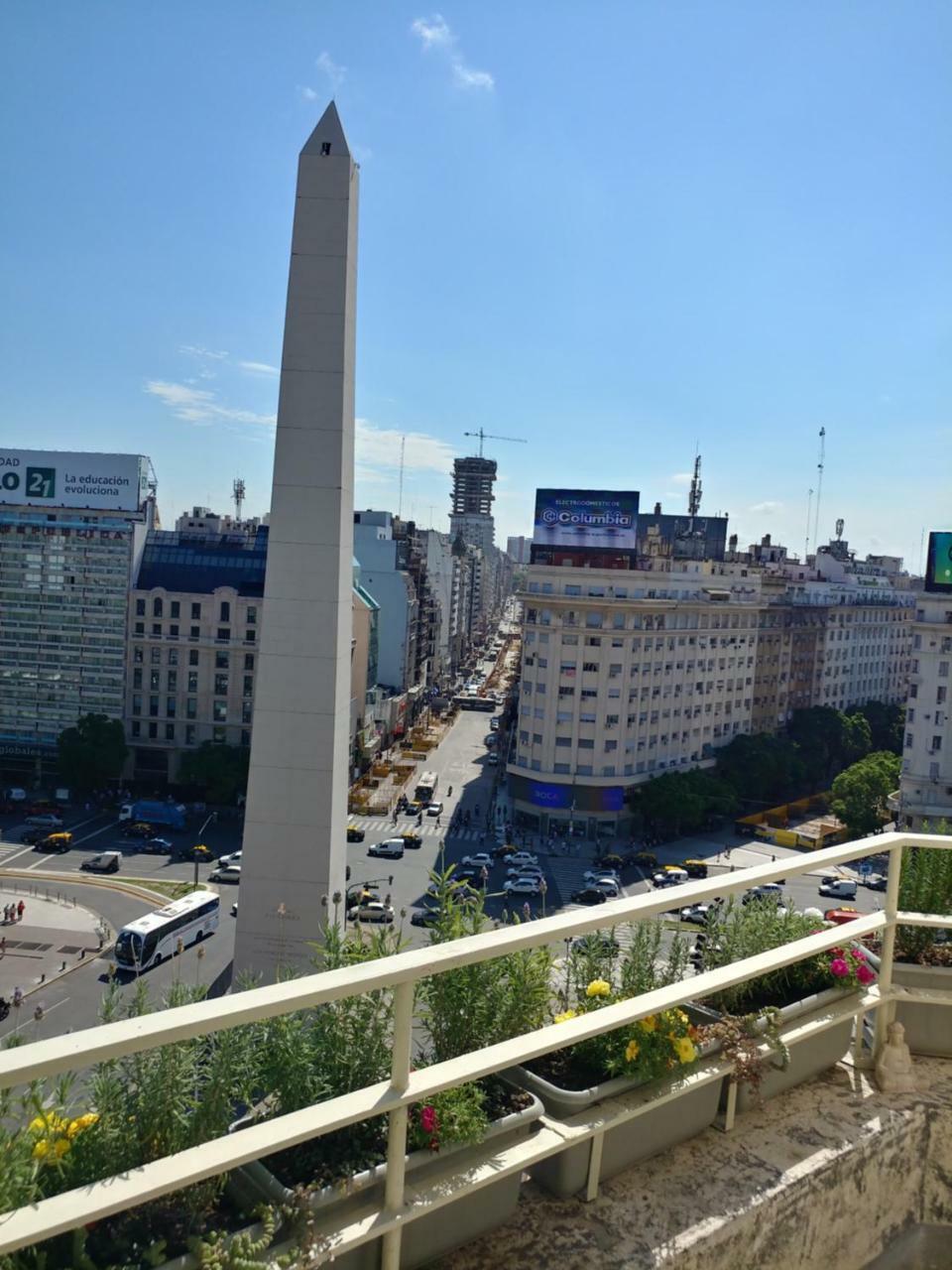 Апартаменты Penthouse Frente Al Obelisco Con Terraza Буэнос-Айрес Экстерьер фото