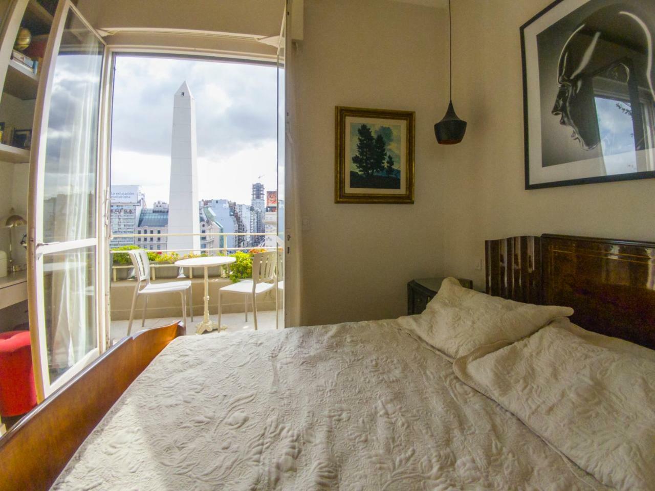 Апартаменты Penthouse Frente Al Obelisco Con Terraza Буэнос-Айрес Экстерьер фото