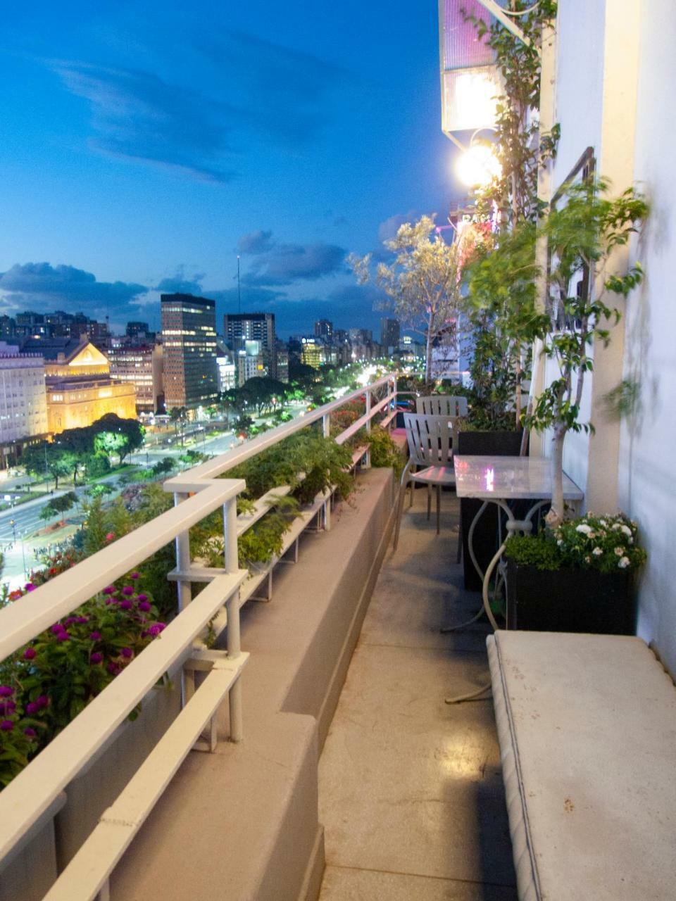 Апартаменты Penthouse Frente Al Obelisco Con Terraza Буэнос-Айрес Экстерьер фото
