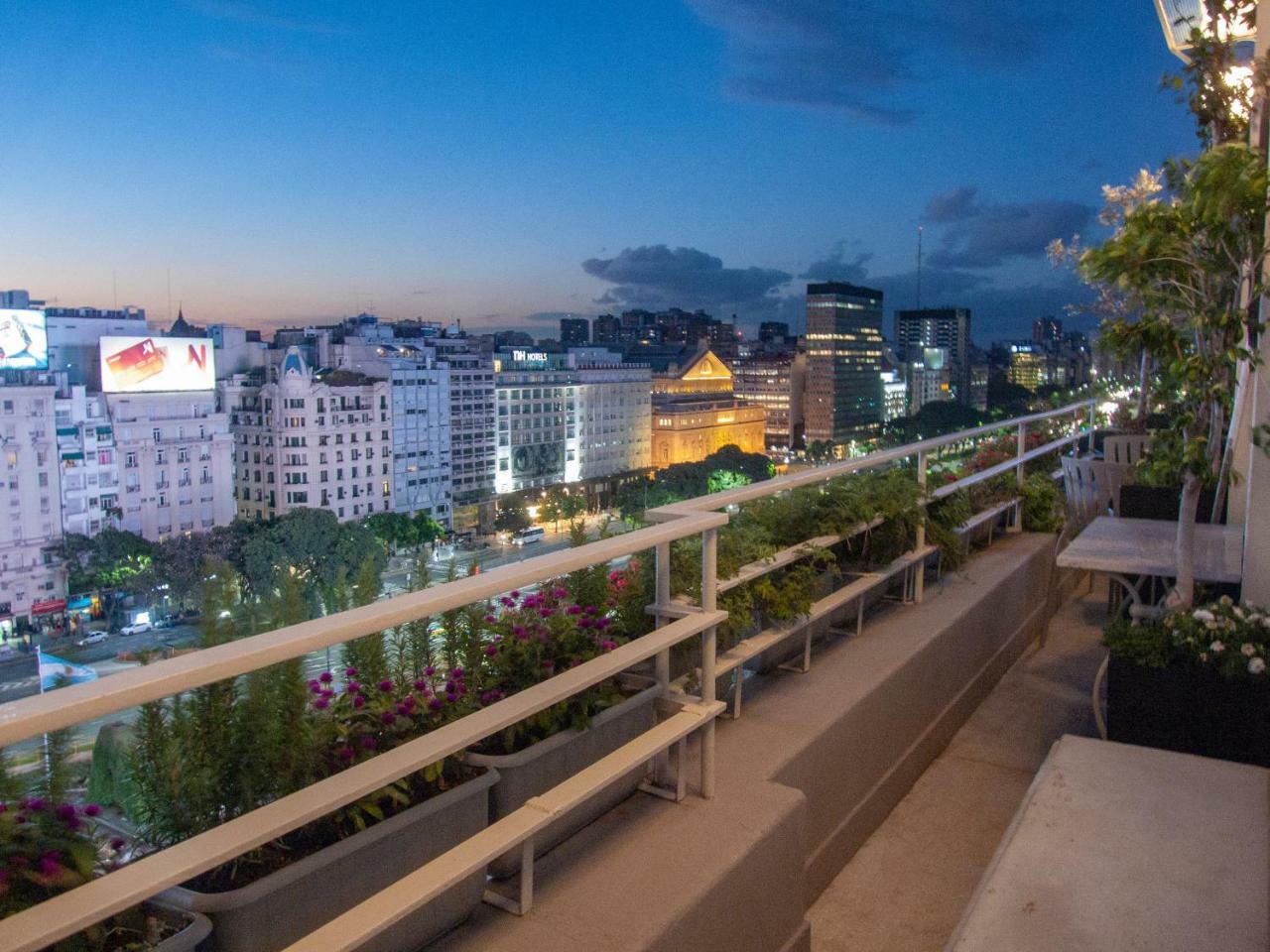 Апартаменты Penthouse Frente Al Obelisco Con Terraza Буэнос-Айрес Экстерьер фото