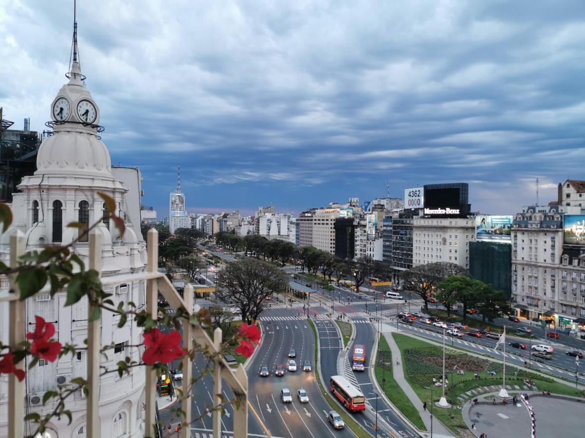 Апартаменты Penthouse Frente Al Obelisco Con Terraza Буэнос-Айрес Экстерьер фото